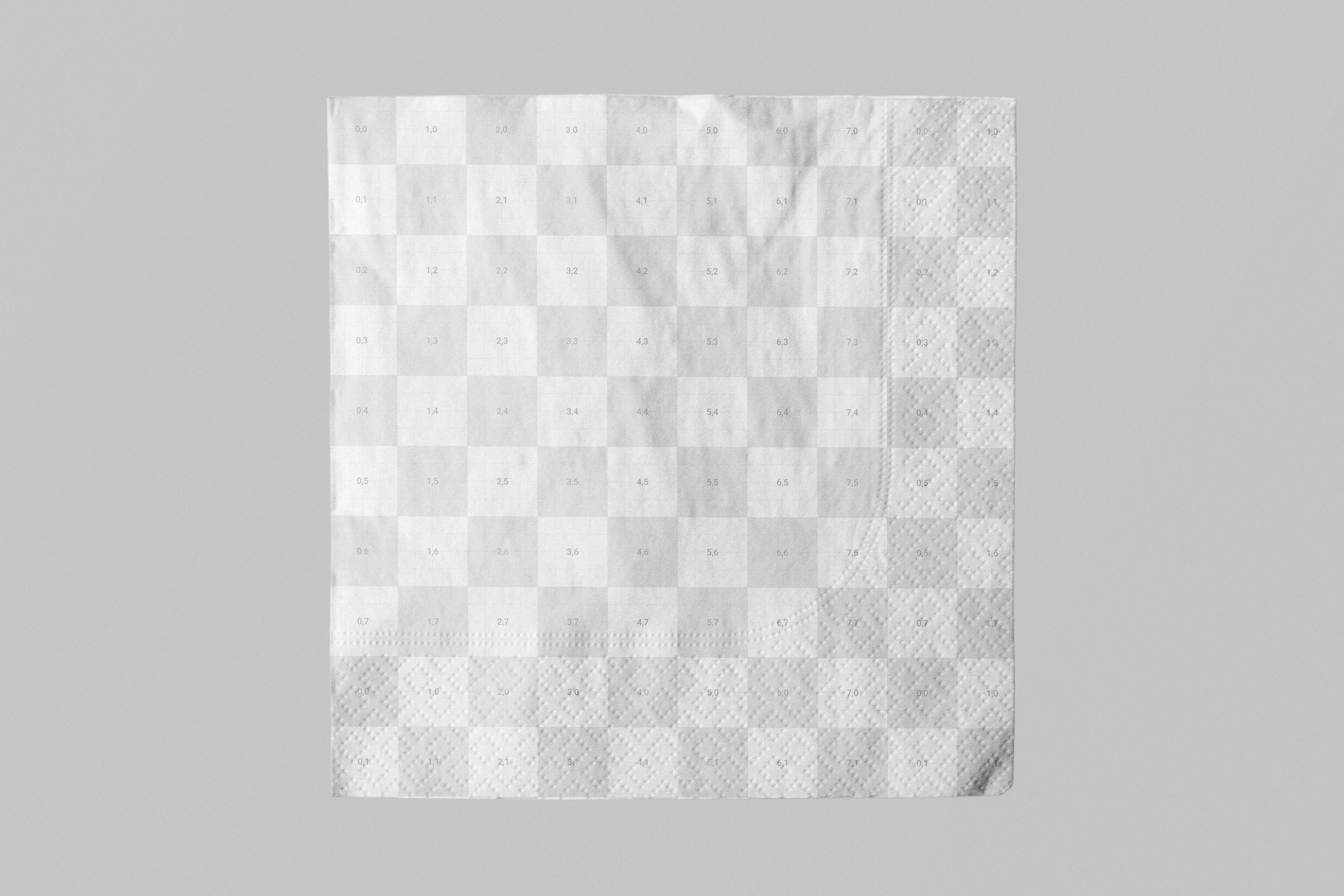 Criollo Pastry napkin mockup